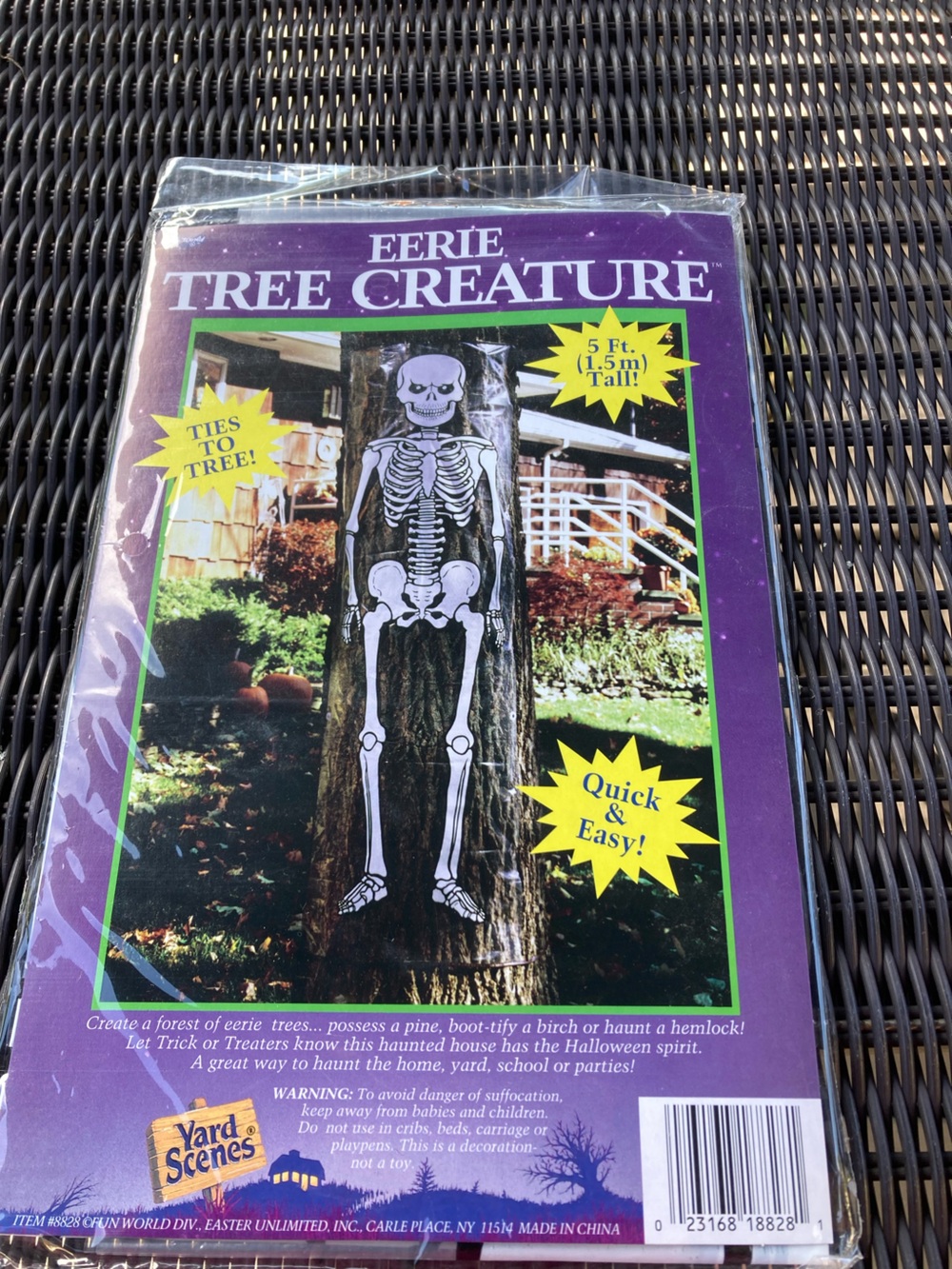Vintage Fun World eerie tree creature